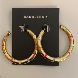 Baublebar Hoop Earrings, Multi-Colored